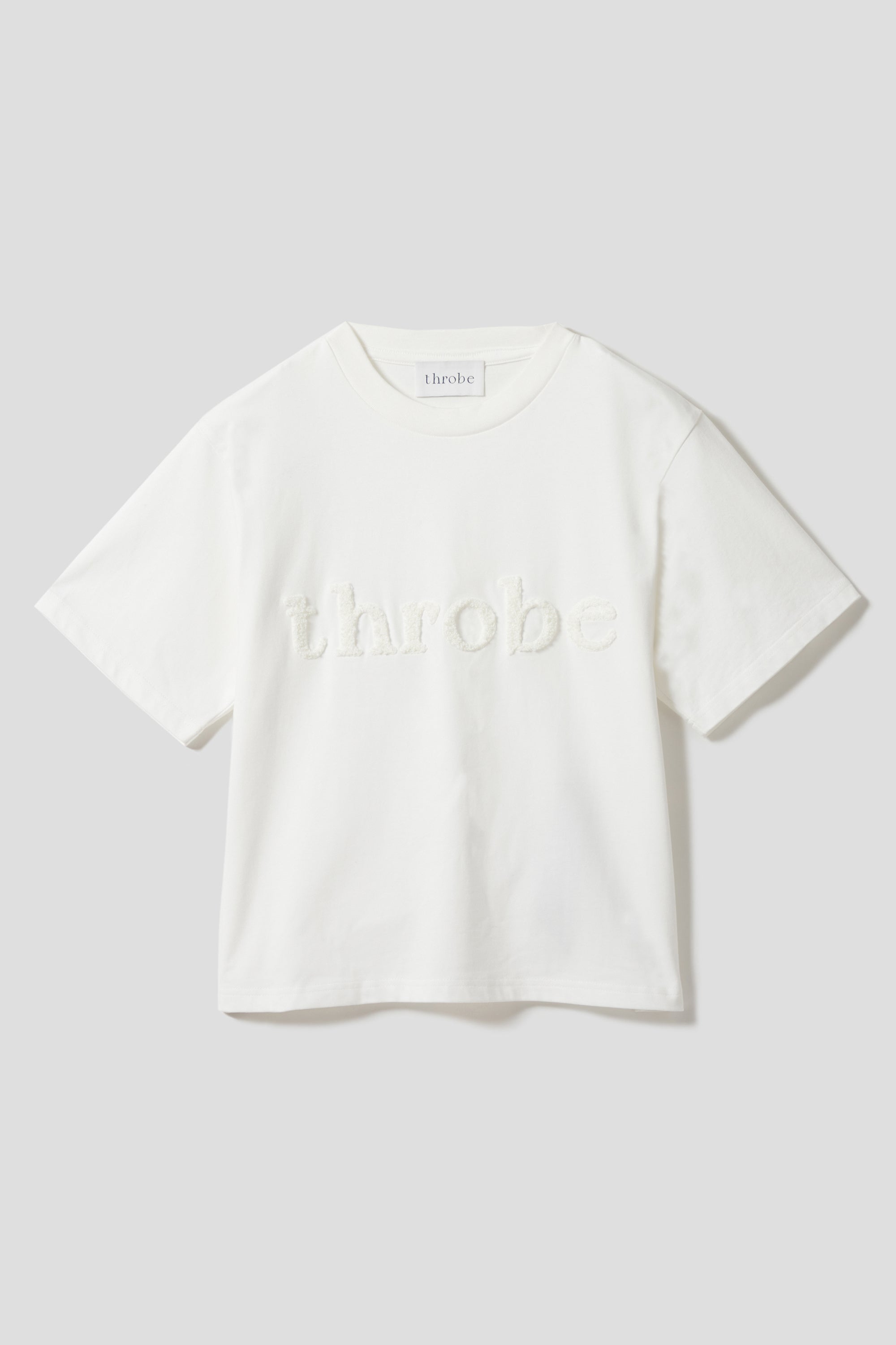 throbeロゴ刺繍Tシャツ